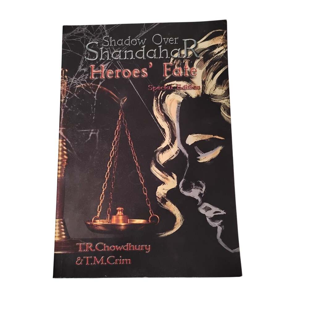 Signed Shadow Over Shandahar Heroes Fate Special Edition PB Sci Fi Fantasy Sword